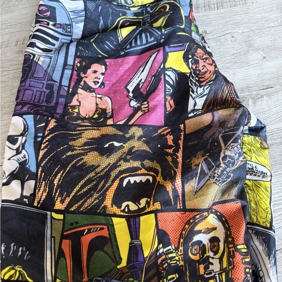 Star Wars Swim Trunks Size 2X Comic Strip All Over Print - Picture 3 of 16
